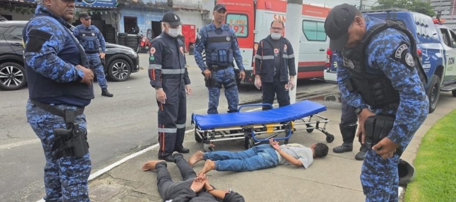 Guarda Municipal de Maceió impede assalto e prende dois homens na Serraria