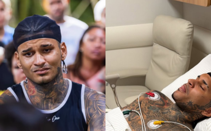 Câmeras de monitoramento flagram momento em que van de Anderson Neiff é alvejada por criminosos