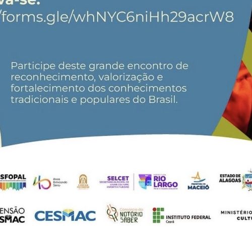 Maceió recebe encontro nacional que reúne mestres da cultura popular de todo o Brasil