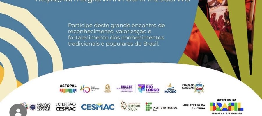 Maceió recebe encontro nacional que reúne mestres da cultura popular de todo o Brasil