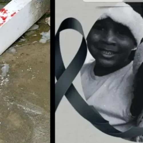 Queda de pilastra mata duas crianças da mesma família no bairro do Prado