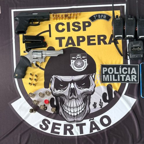 PM registra prisões e apreensões em operações contra o tráfico em Alagoas