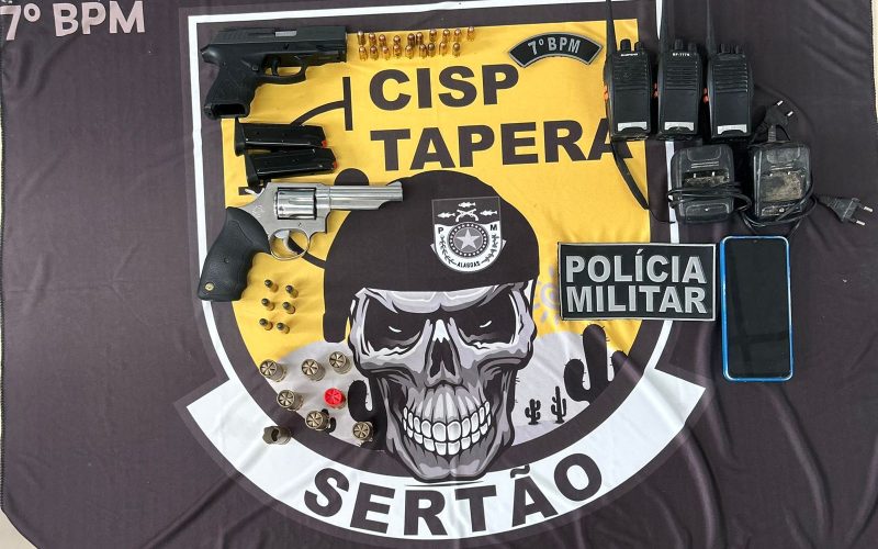 PM registra prisões e apreensões em operações contra o tráfico em Alagoas