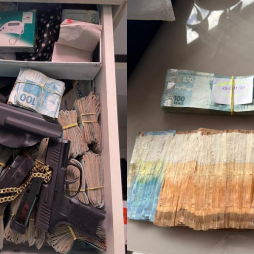 Operação da Polícia Federal encontrou dólar, euro e armas na sede da Sesau em Alagoas
