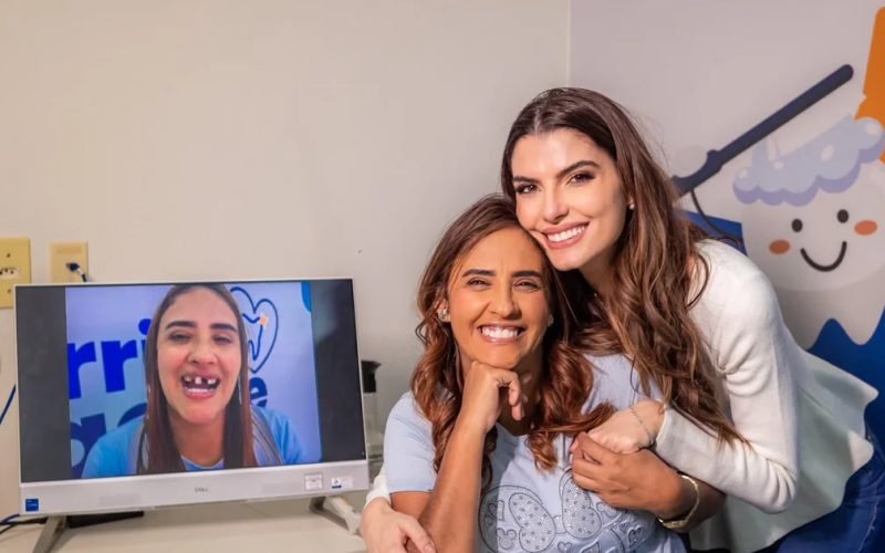 Marina JHC celebra transformação de paciente atendida pelo Sorriso da Gente