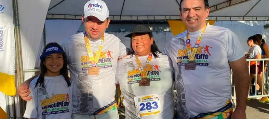 Corrida Saúde em Movimento reúne multidão e transforma aniversário de Junqueiro em celebração de saúde e qualidade de vida
