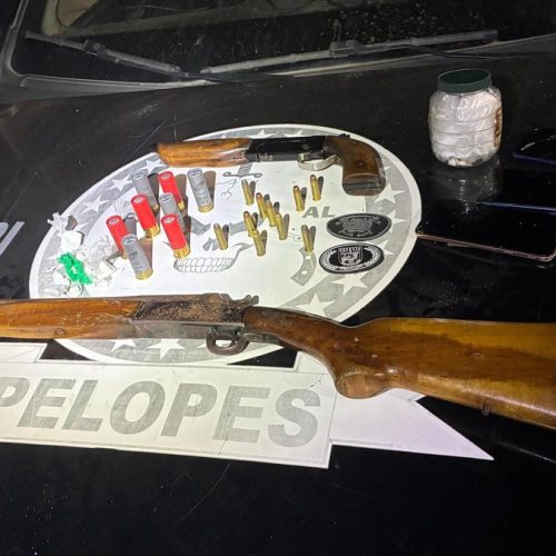Homem é preso por tráfico e posse ilegal de armas em União dos Palmares
