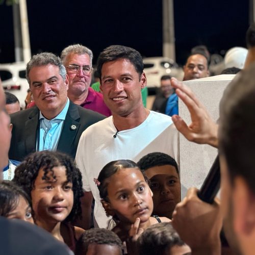 Samyr Malta participa de inaugurações com prefeito JHC