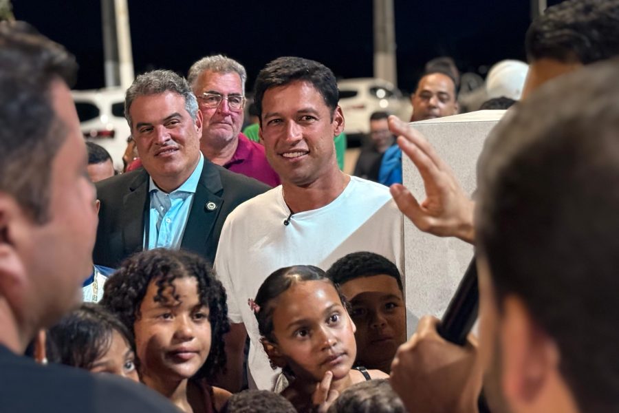 Samyr Malta participa de inaugurações com prefeito JHC