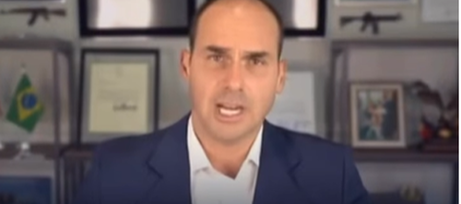 Eduardo Bolsonaro chama vídeo de Michelle sobre Flávio de ”desnecessário”: ”provou a imaturidade”