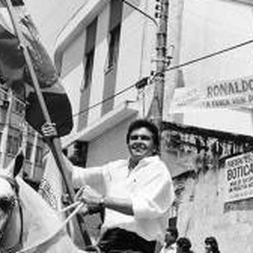 Candidato à presidência, Caiado defendeu jornada de 10 horas e usou profecia de Chico Xavier na eleição de 1989