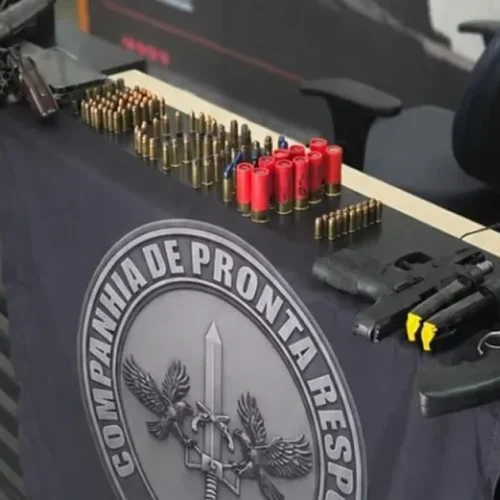 Homem com arsenal de armas em casa tenta subornar policiais e é preso em Campestre, interior de Alagoas