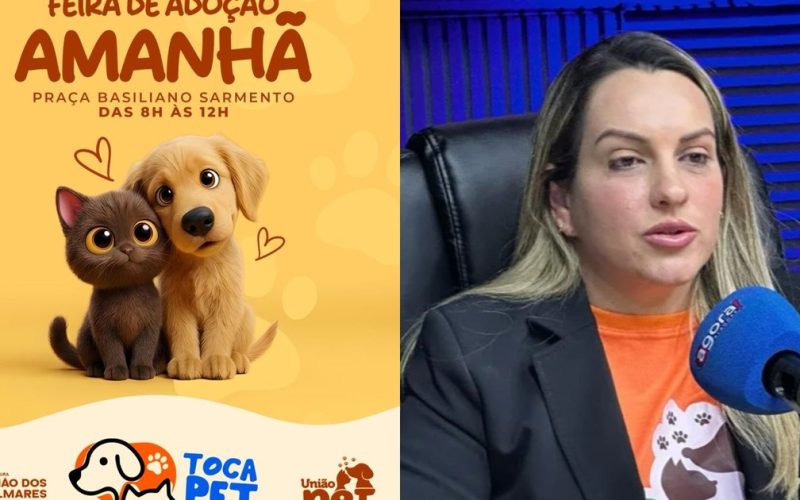 Programa União PET realiza mais uma feira de adoção neste sábado em União dos Palmares