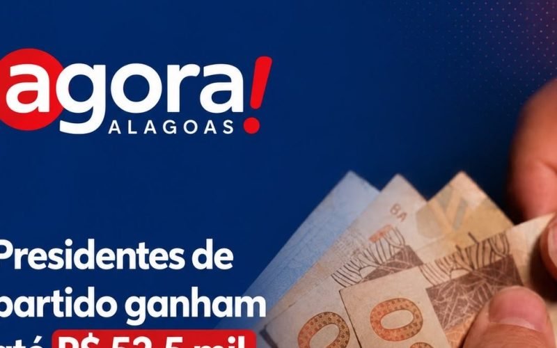 Presidentes de partido ganham até R$ 52,5 mil por mês; veja valores