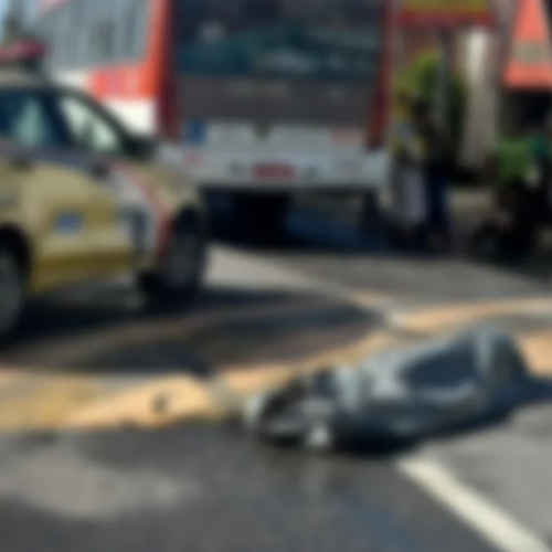 Mais uma vítima fatal: Motociclista morre após cair e ser atropelada por carro na Serraria