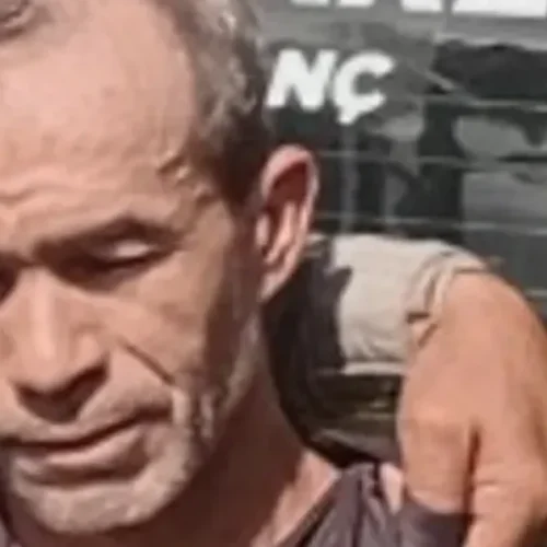 Veja momento que suspeito de matar criança de 6 anos é achado por equipe de segurança