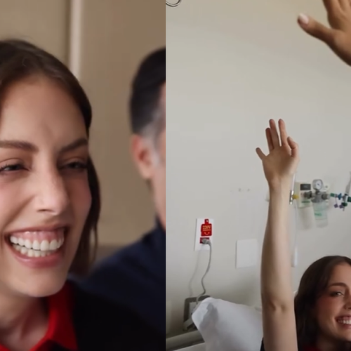 “Minha fé venceu o medo”, diz Fabiana Justus ao concluir última sessão de quimio