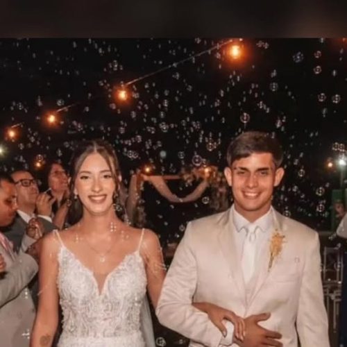 Quem era o casal que morreu em acidente 20 dias após casamento