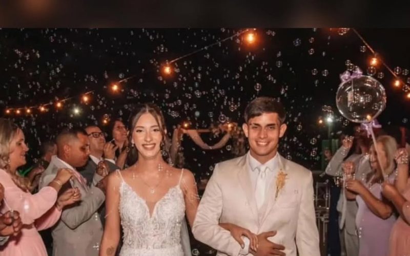 Quem era o casal que morreu em acidente 20 dias após casamento