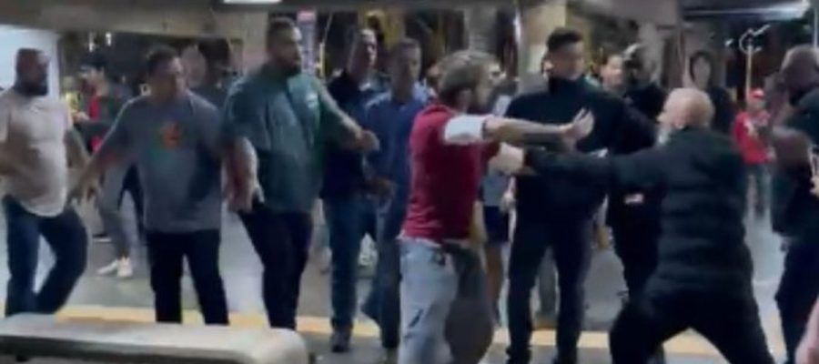Aula de Haddad termina em tumulto após protesto de integrantes do MBL