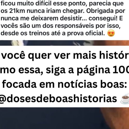 Corredora emociona ao concluir meia maratona com incentivo da família em Maceió
