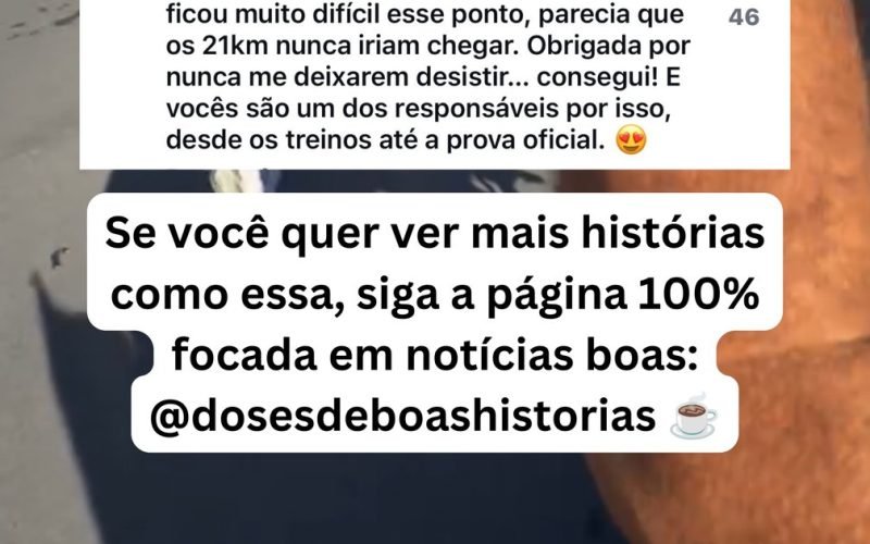 Corredora emociona ao concluir meia maratona com incentivo da família em Maceió
