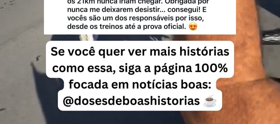 Corredora emociona ao concluir meia maratona com incentivo da família em Maceió