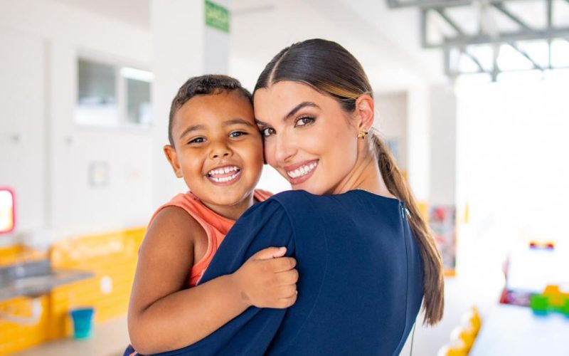 Primeira-dama de Maceió, Marina Candia, destaca ação do Olhar da Gente em Matriz do Camaragibe