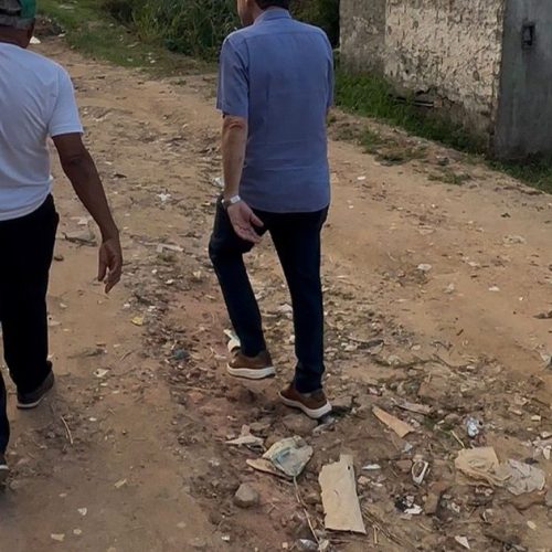 Jônatas Omena visita o bairro Rio Novo e destaca demandas históricas da comunidade