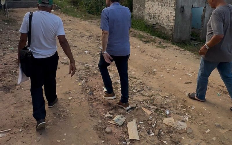 Jônatas Omena visita o bairro Rio Novo e destaca demandas históricas da comunidade