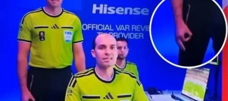 “Ok invertido”: Árbitro é afastado após gesto associado a supremacia branca na Copa