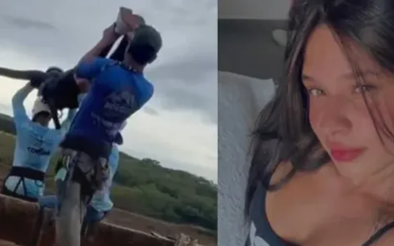 Enfermeira que ia pular de rope jump prestou socorro à jovem lançada sem corda: “Estava com pulso bem fraco”