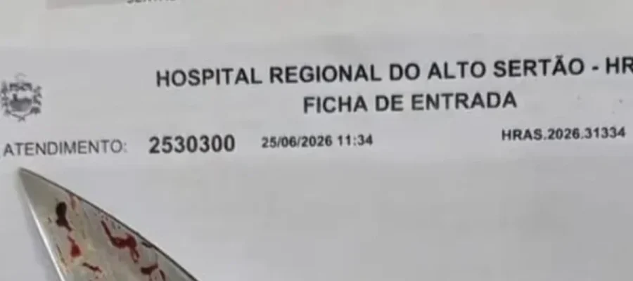 Mulher é presa após esfaquear companheiro e se esconder debaixo de cama no Sertão de AL