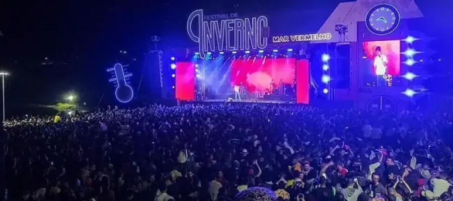 Prefeitura divulga programação oficial do Festival de Inverno de Mar Vermelho com João Gomes e Daniel entre as atrações