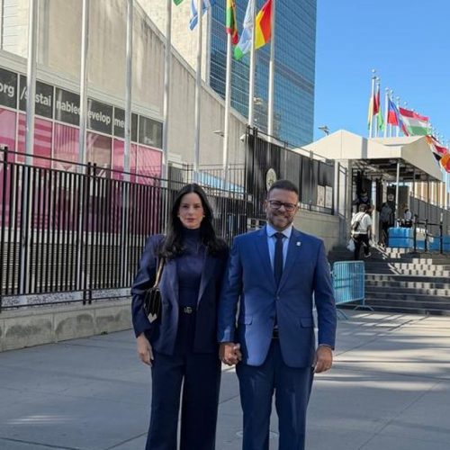 Léo Loureiro representa o Brasil na ONU e leva pauta da inclusão para debate mundial em Nova York