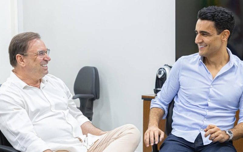 Luciano Barbosa recebe JHC, Rodrigo Cunha e Célia Rocha em Arapiraca “Conversamos muito sobre Maceió, Arapiraca e Alagoas”