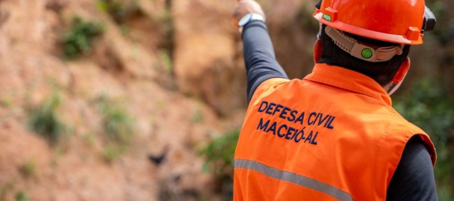Mesmo com mais de 70 mm de chuva, Maceió registra apenas duas ocorrências em 24 horas