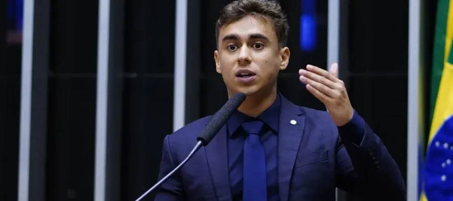 “Dessa vez concordo com Lula”, diz Nikolas Ferreira ao ironizarr discurso do presidente