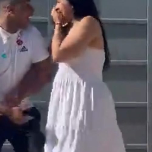 Pai desmaia durante chá revelação e vídeo diverte internautas