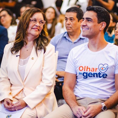 JHC e Senadora Eudócia Caldas lançam 2ª fase do “Olhar da Gente” com 10 mil cirurgias de catarata gratuitas em 20 municípios