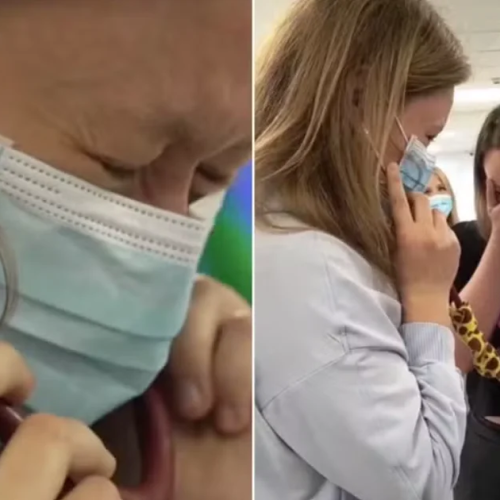 Mãe ouve coração da filha falecida no peito de menino transplantado