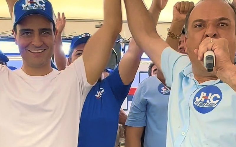 JHC reforça apoio a Francisco Sales para a Assembleia: “Alagoas precisa de quem defenda empregos e quem produz”