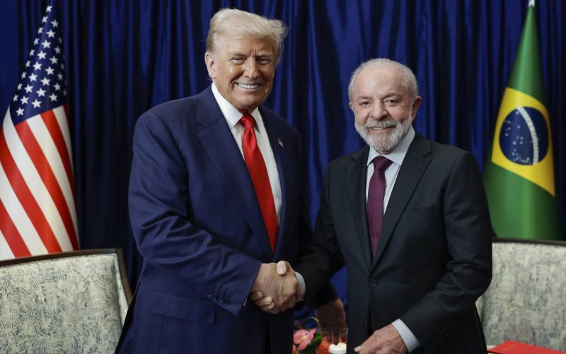 Donald Trump relata ‘ótima reunião’ com Lula e parabeniza presidente pelo aniversário de 80 anos