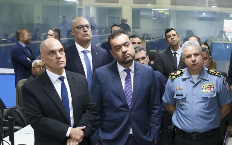 Moraes manda Castro preservar imagens de câmeras corporais de policiais envolvidos na megaoperação do RJ