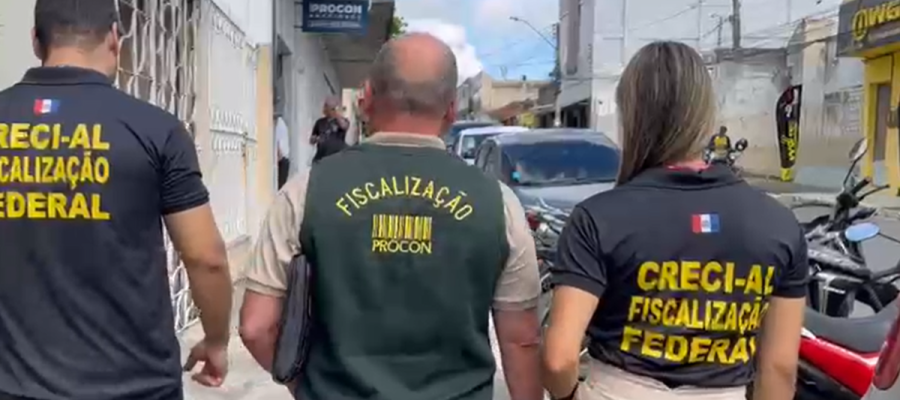 Sete falsos corretores de imóveis são autuados durante operação no Agreste de AL