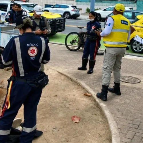 Jovem suspeito de estar embriagado atropela ciclista de 76 anos na Pajuçara e é preso