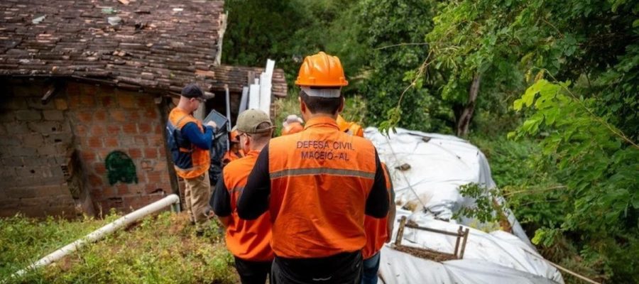 Nas últimas 12 horas, chuva em Maceió atinge 12% do volume esperado em todo o mês de maio