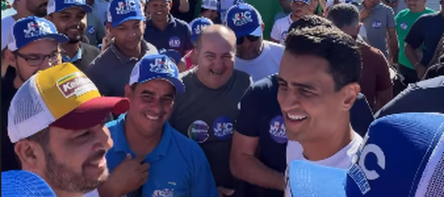 JHC percorre Craíbas e recebe o apoio popular em mais uma agenda no interior de Alagoas