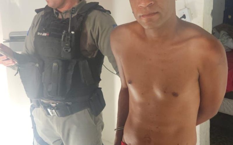 Força Tática do 13º BPM cumpre mandado de prisão por homicídio