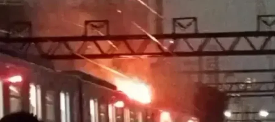 Incêndio em trem causa paralisações e transtornos no transporte ferroviário de São Paulo